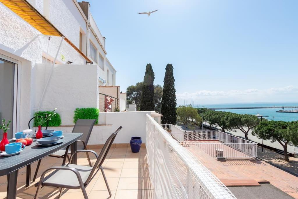 Merce 30-Amplia Casa De Vacaciones Con Vistas Al Mar Росас Экстерьер фото